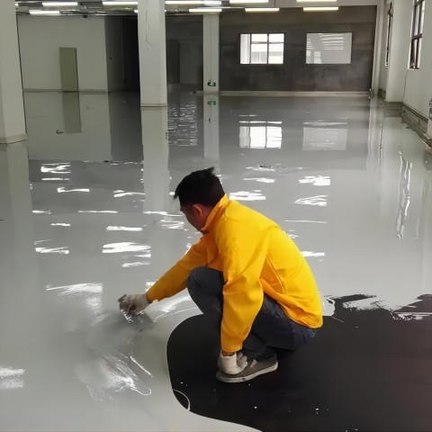 广汉防腐防静电地坪,防腐防静电自流平地坪